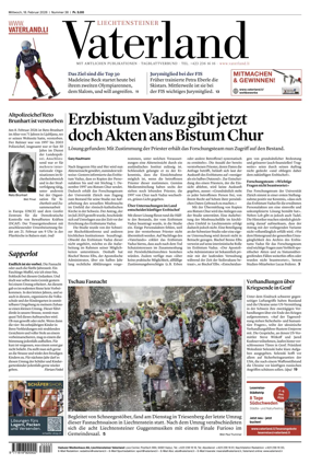 Cover of Liechtensteiner Vaterland