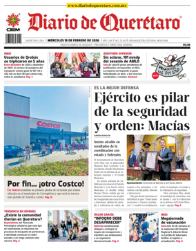 Cover of Diario de Queretaro