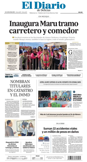 Cover of El Diario de Delicias
