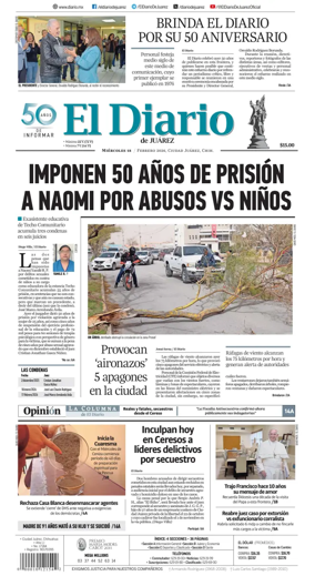 Cover of El Diario de Juarez