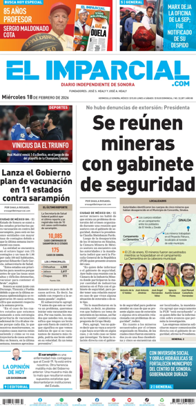 Cover of El Imparcial