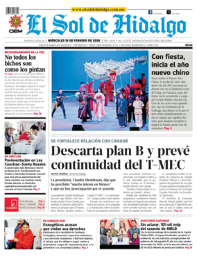 Cover of El Sol de Hidalgo