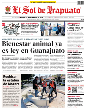 Cover of El Sol de Irapuato