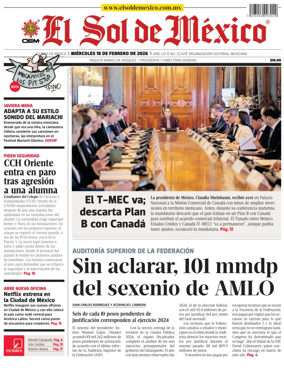 Cover of El Sol de Mexico