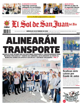 Cover of El Sol de San Juan del Rio