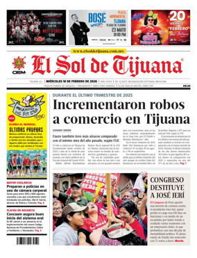 Cover of El Sol de Tijuana