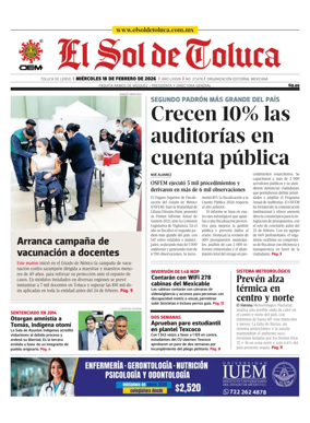 Cover of El Sol de Toluca