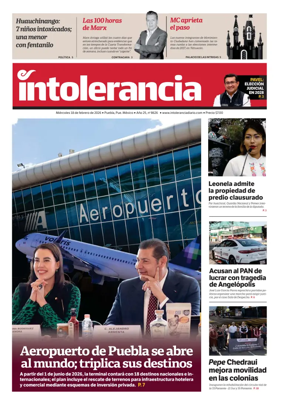 Cover of Intolerancia Diario