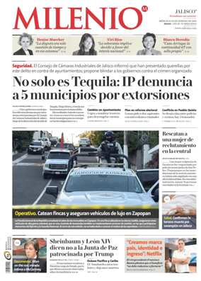Cover of Milenio Jalisco