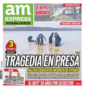 Cover of Periodico AM Express (Guanajuato)