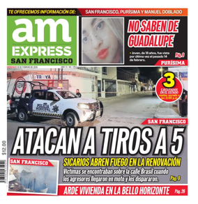 Cover of Periodico AM Express (San Francisco del Ricon)