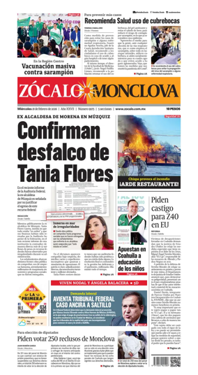 Cover of Zocalo Monclova