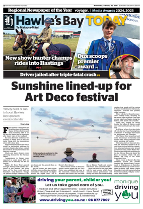 Cover of Hawke's Bay Today