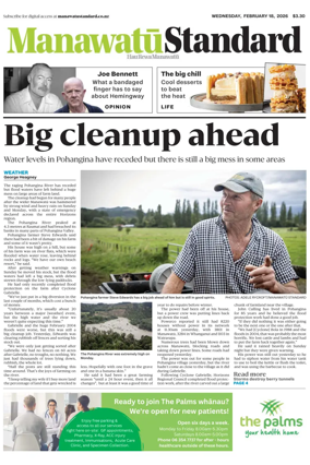 Cover of Manawatu Standard