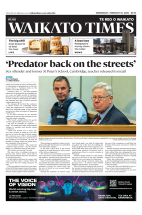 Cover of Waikato Times