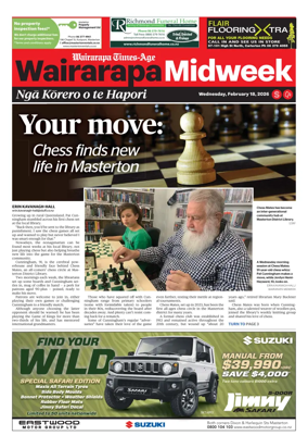 Cover of Wairarapa Times-Age Midweek