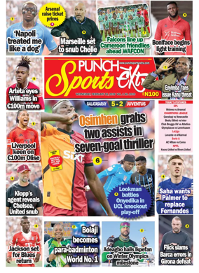 Cover of Punch Sports Extra