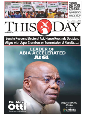 Cover of THISDAY