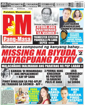 Cover of PM Pang-Masa