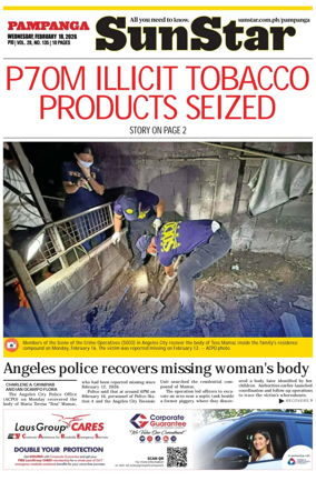 Cover of Sun.Star Pampanga