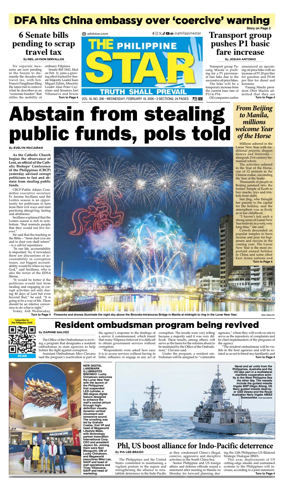 Cover of The Philippine Star