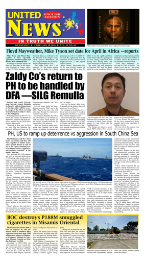 Cover of United News - English Edition