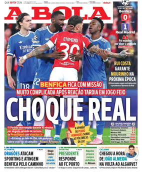 Cover of A BOLA (Portuguese)