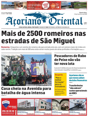 Cover of Acoriano Oriental