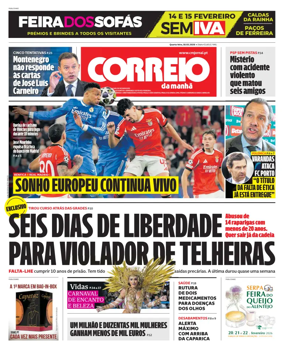 Cover of Correio da Manha