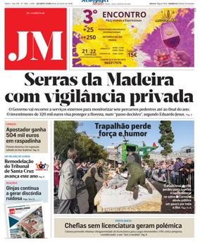 Cover of Jornal Madeira