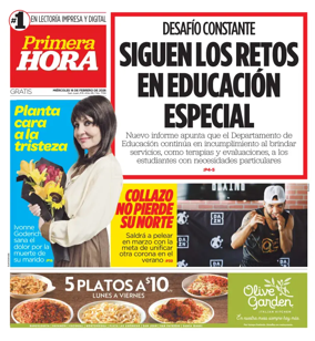 Cover of Primera Hora