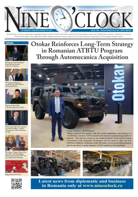 Cover of Nine o clock (Romania) Daily