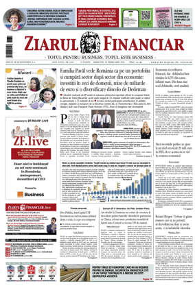 Cover of Ziarul Financiar