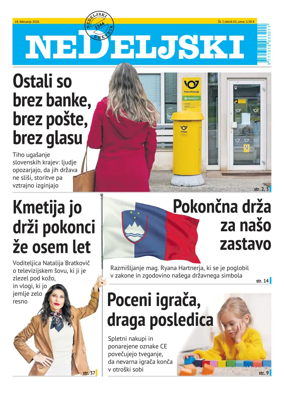 Cover of Nedeljski Dnevnik