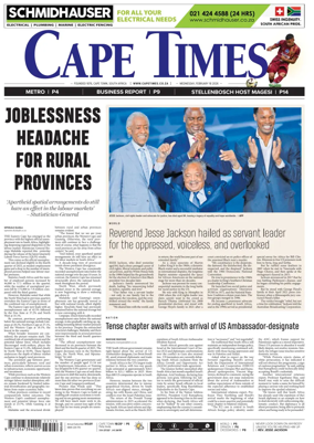 Cover of Cape Times