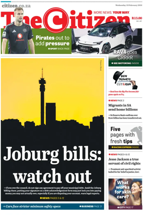 Cover of The Citizen (Gauteng)