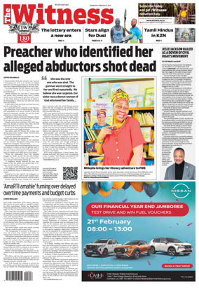 Cover of The Witness (South Africa)