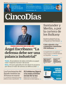 Cover of Cinco Dias