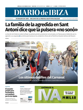 Cover of Diario de Ibiza