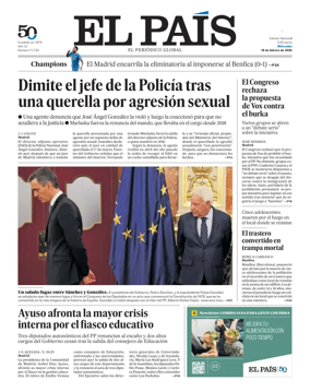 Cover of EL PAIS Andalucia