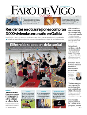 Cover of Faro de Vigo (Ourense)