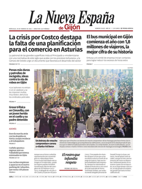 Cover of La Nueva Espana (Gijon)