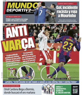Cover of Mundo Deportivo (At. Madrid)
