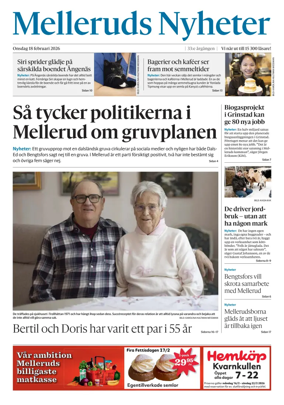 Cover of Melleruds Nyheter