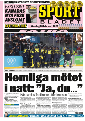 Cover of Sportbladet