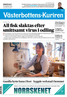 Cover of Vasterbottens-Kuriren