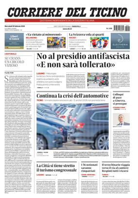 Cover of Corriere del Ticino