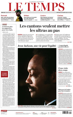 Cover of Le Temps