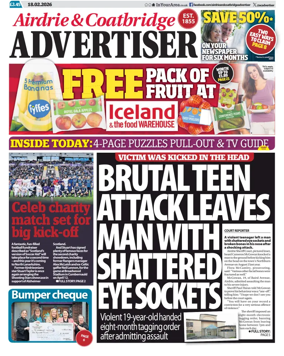 Cover of Airdrie & Coatbridge Advertiser