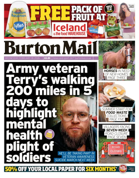 Cover of Burton Mail
